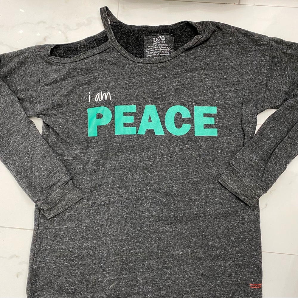 Peace Love World Sweatshirt